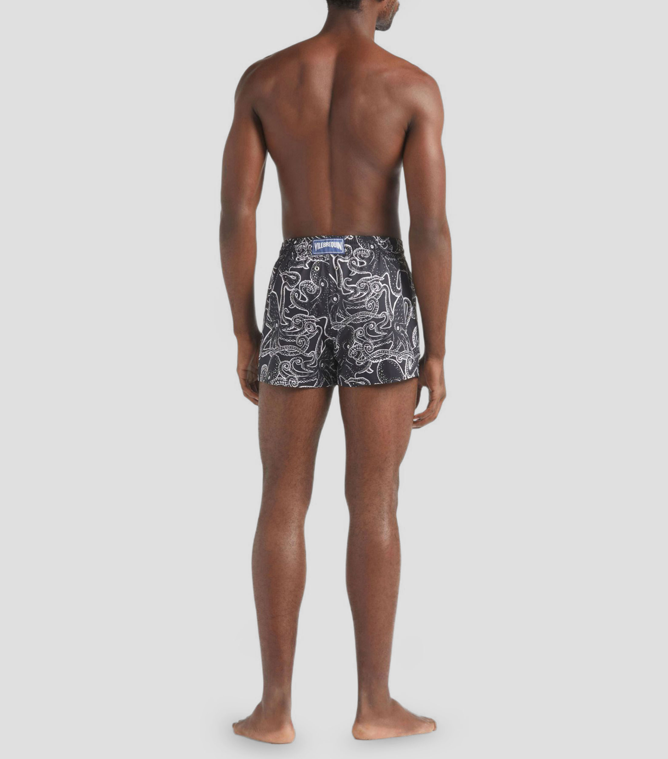 Traje de bano corto estampado Hombre